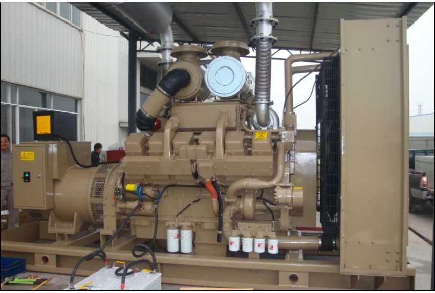 横县应急800kw康明斯高压系列柴油发电机组